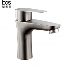 槍灰冷熱面盆龍頭