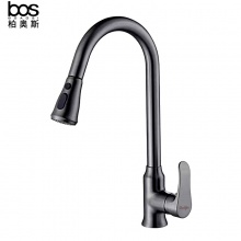 搶灰抽拉菜盆龍頭